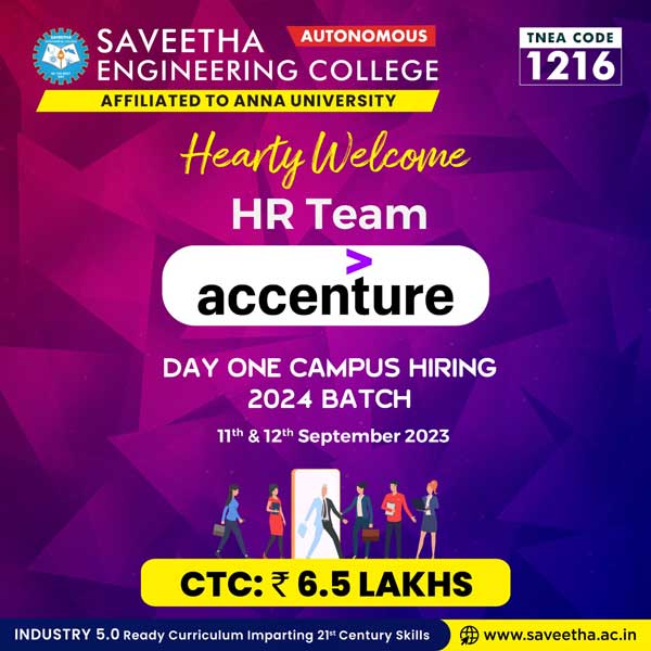 Accenture Day One Campus Hiring 2023 Batch