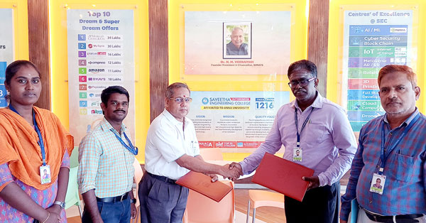 Agriculture Engineering Dept signed MOU with Vanjaxx Pvt Ltd 4