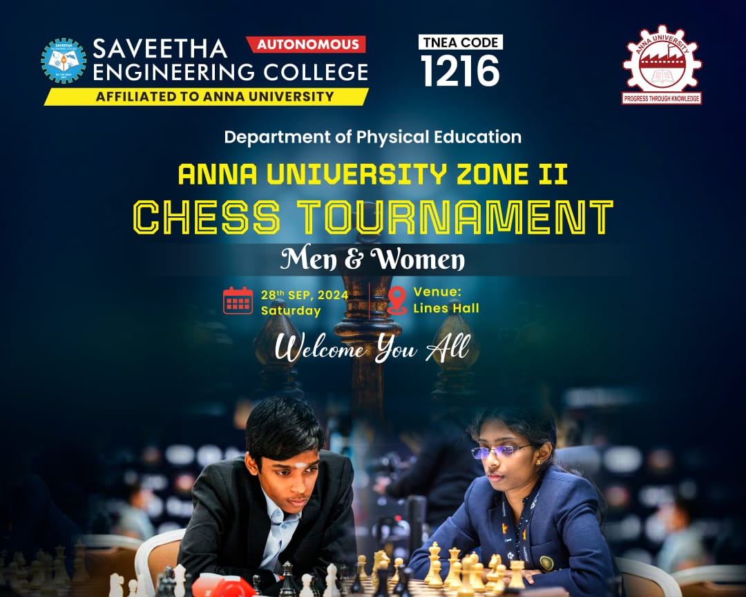 Anna University ZONE II Chess Tournament at SEC