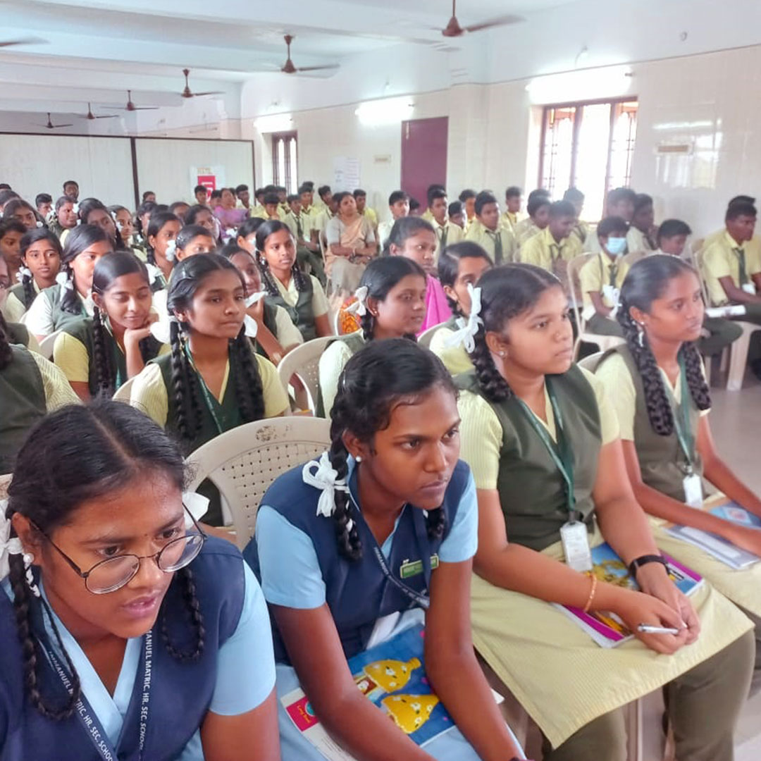 JP Gandhi Session at Immanuel Matriculation School 2b