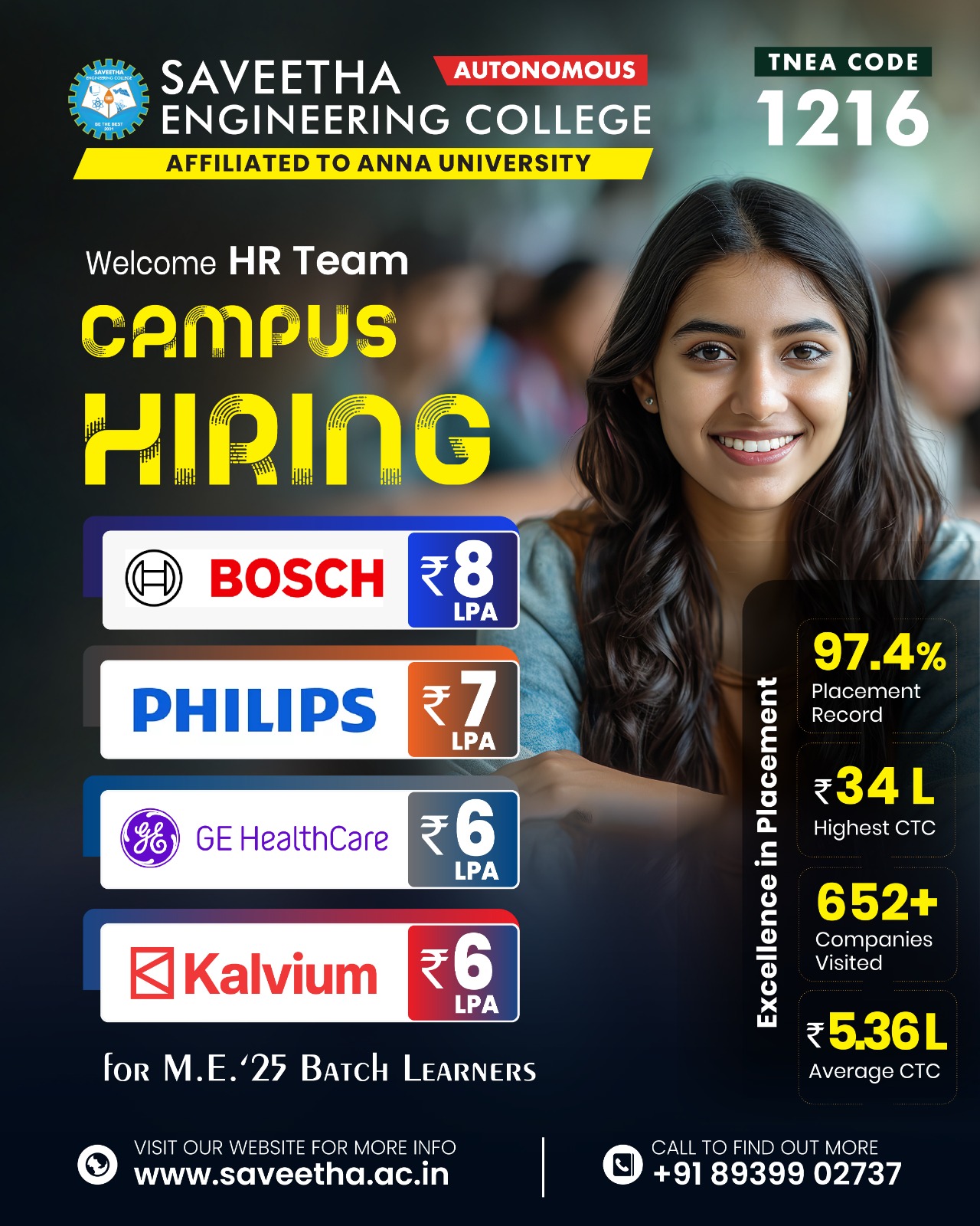 Welcome Campus Hiring HR Team at SEC